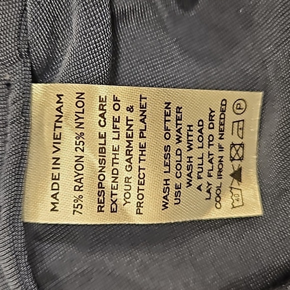 💕HILL HOUSE💕 ~ Ellie Nap Dress ~ Navy Blue Velvet Large NWT - Picture 15 of 15